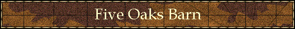 Five Oaks Barn